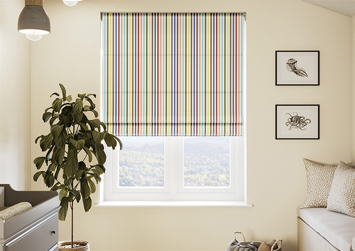 The British Stripe Co. Catherine, Bristol No.1 - Twist&Fit Roman Blind - Image 3